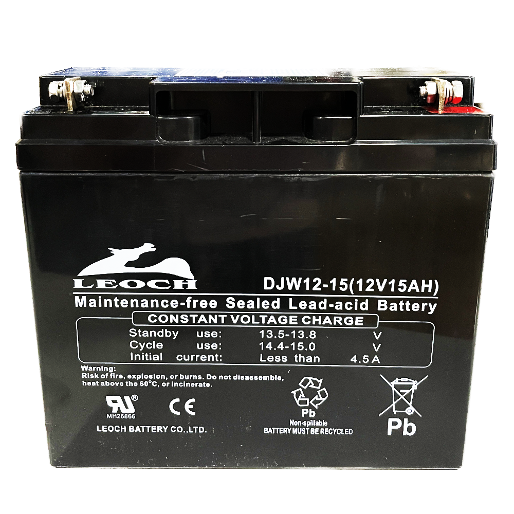 Leoch VRLA Battery ลีออช แบตเตอรี่ แบตแห้ง DJW12-15