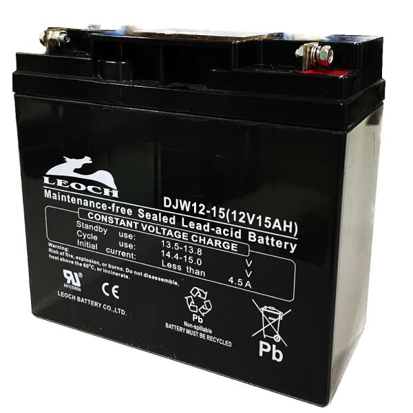 Leoch VRLA Battery ลีออช แบตเตอรี่ แบตแห้ง DJW12-15