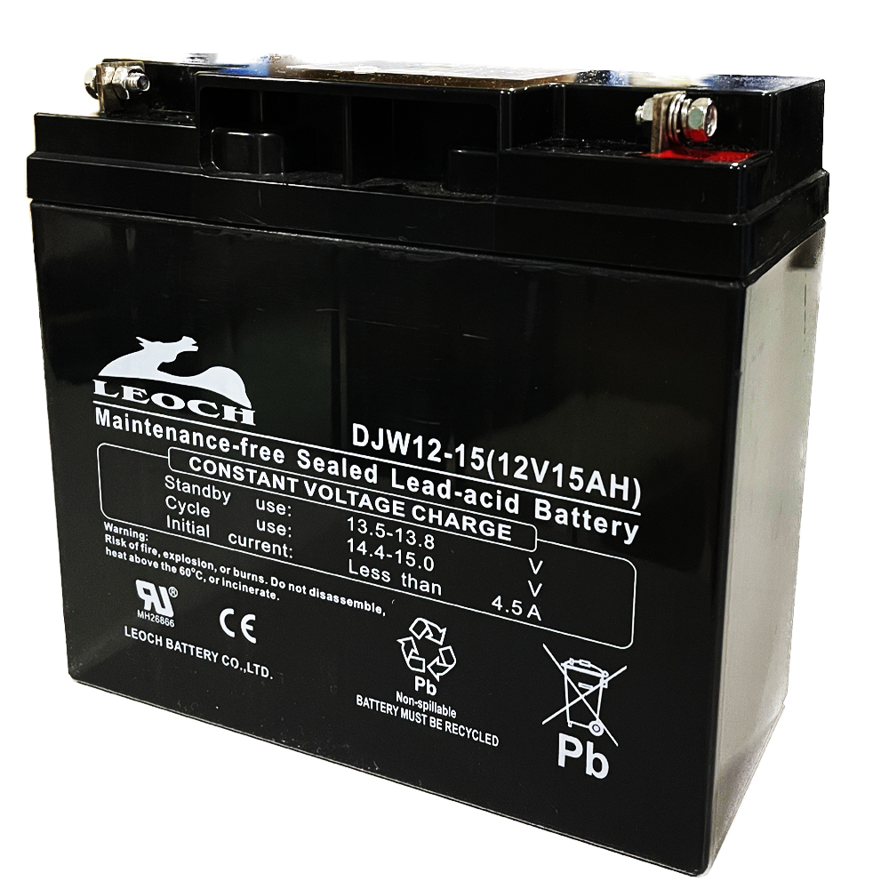 Leoch VRLA Battery ลีออช แบตเตอรี่ แบตแห้ง DJW12-15