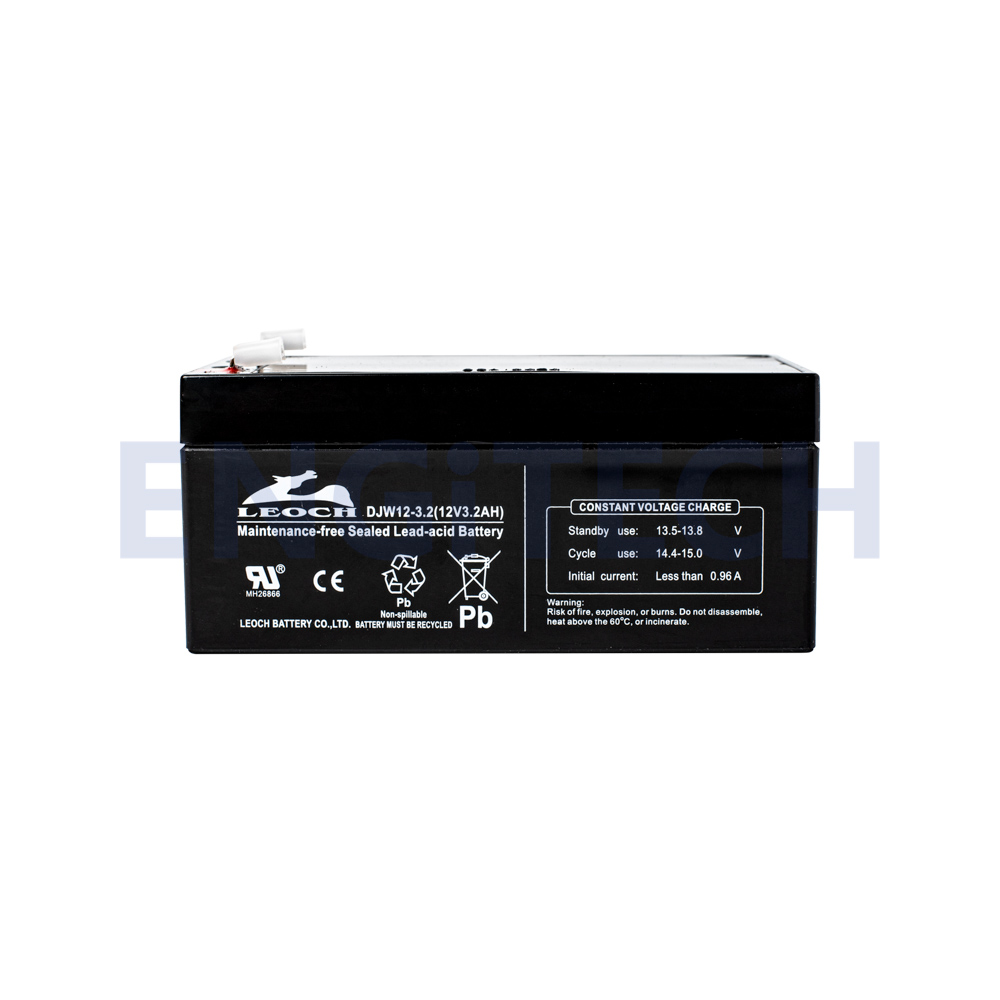 Leoch VRLA Battery ลีออช แบตเตอรี่ แบตแห้ง DJW12-3.2