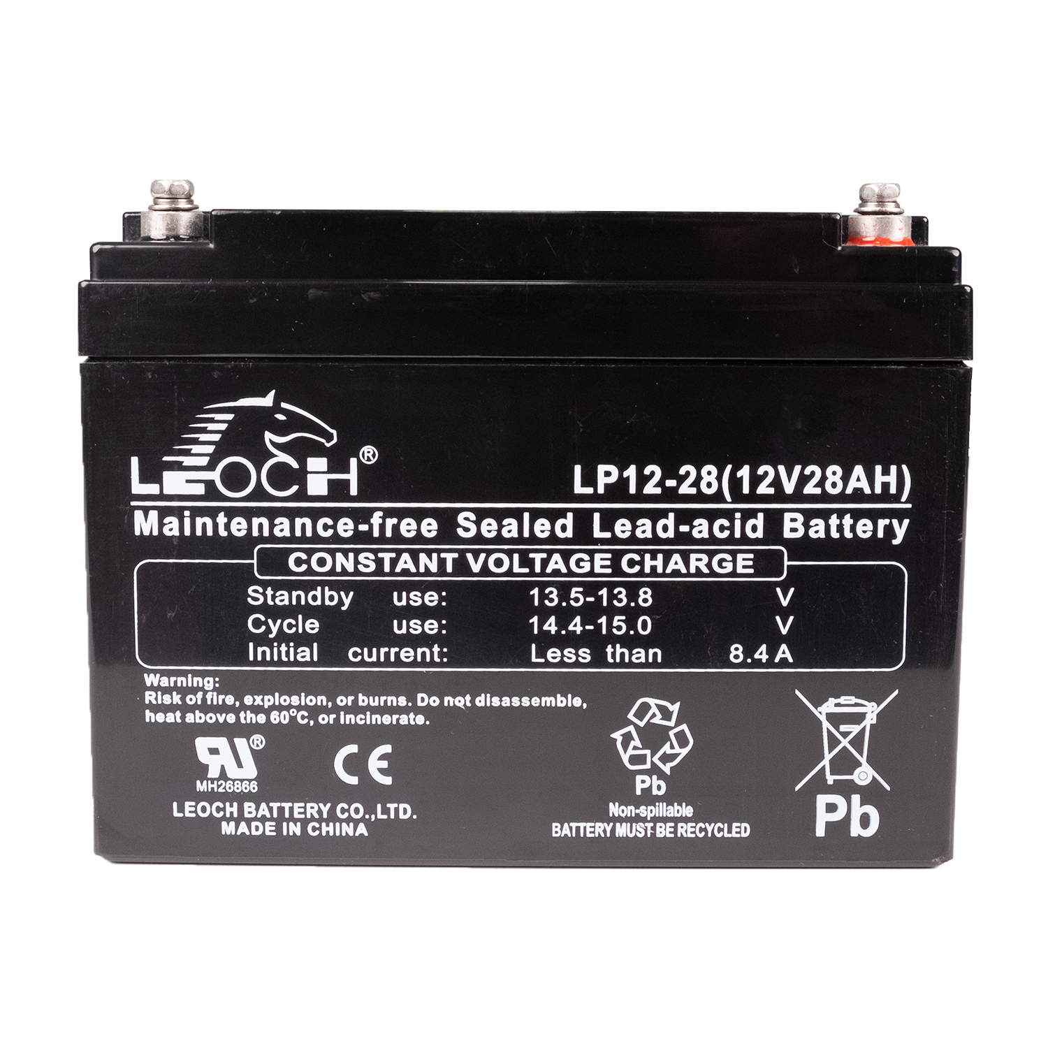 Leoch VRLA Battery ลีออช แบตเตอรี่ แบตแห้ง LP12-28