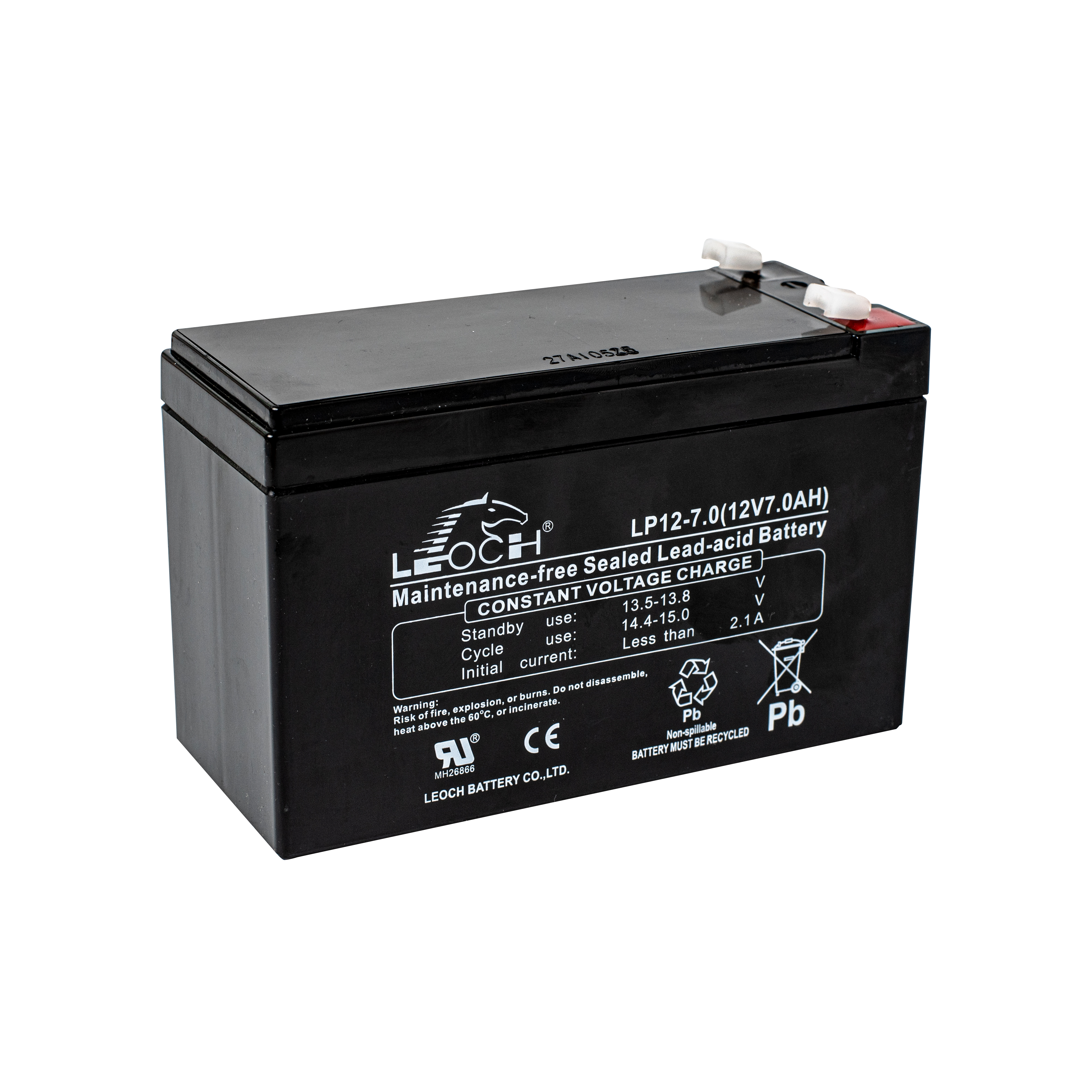 Leoch VRLA Battery ลีออช แบตเตอรี่ แบตแห้ง LP12-7.0