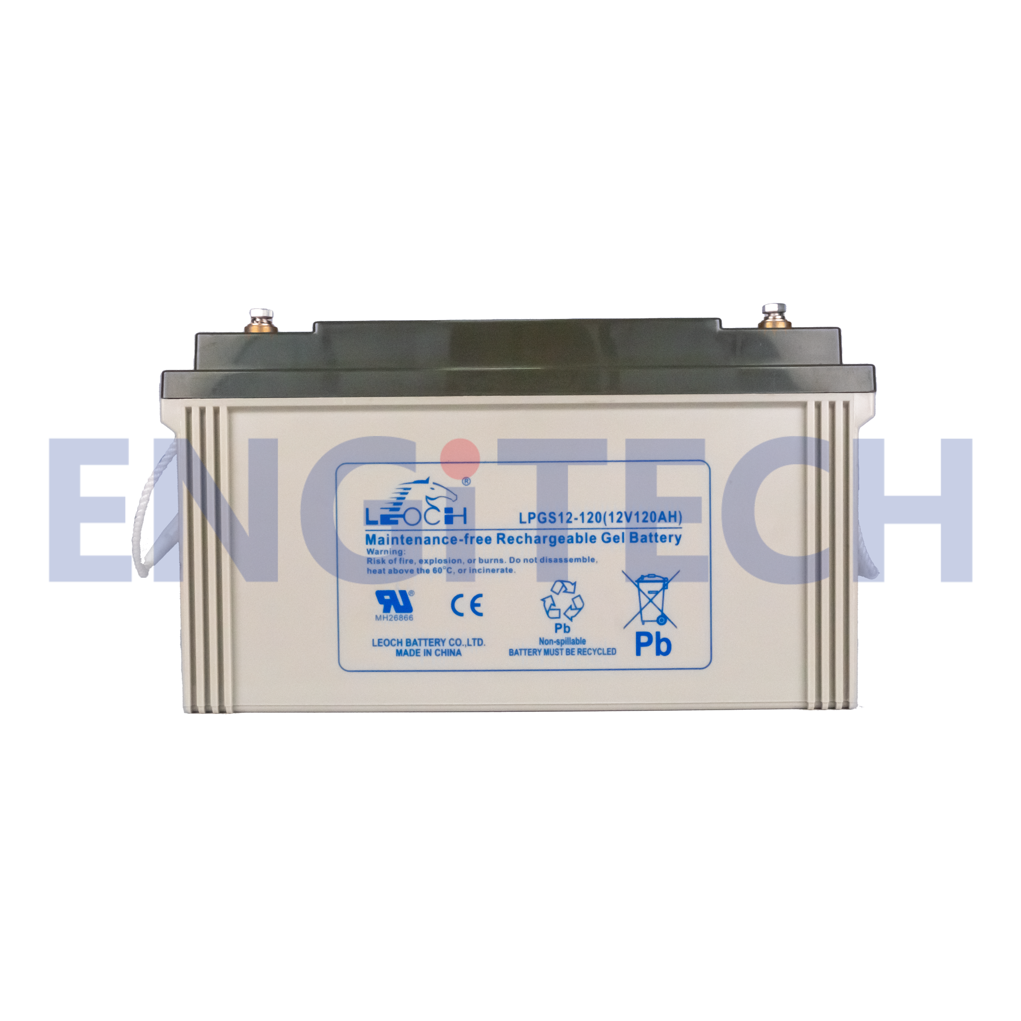 Leoch VRLA Battery ลีออช แบตเตอรี่ แบตแห้ง Deep Cycle LPGS12-120