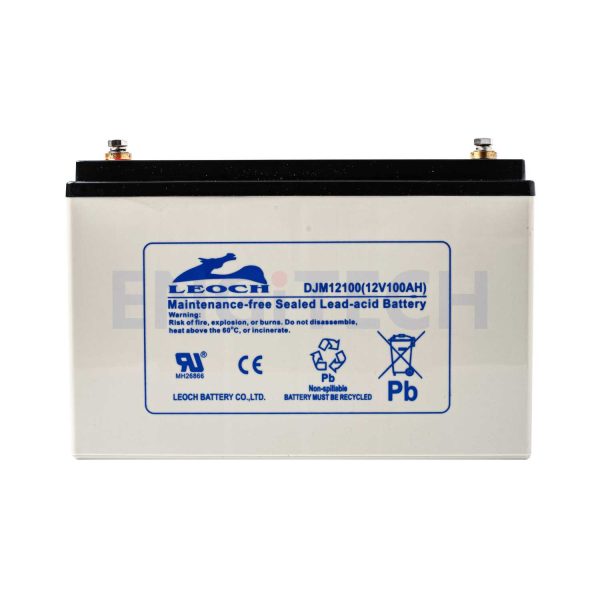 DJM12100 แบตเตอรี่ แบตเตอรี่12V Engitech Power Protection High Capacity