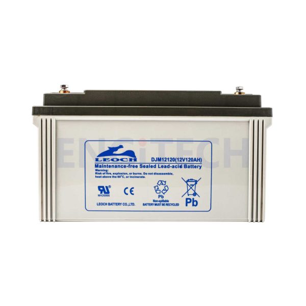 DJM12120 แบตเตอรี่ แบตเตอรี่12V Engitech Power Protection High Capacity