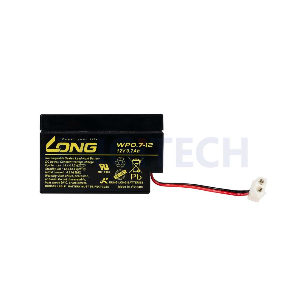 WP0.7-12 แบตเตอรี่ แบตเตอรี่12V Engitech Power Protection