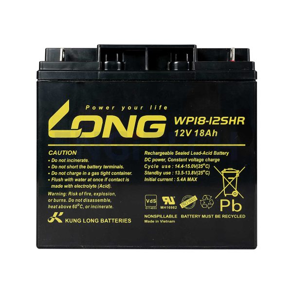 WP18-12SHR แบตเตอรี่ แบตเตอรี่12V Engitech Power Protection