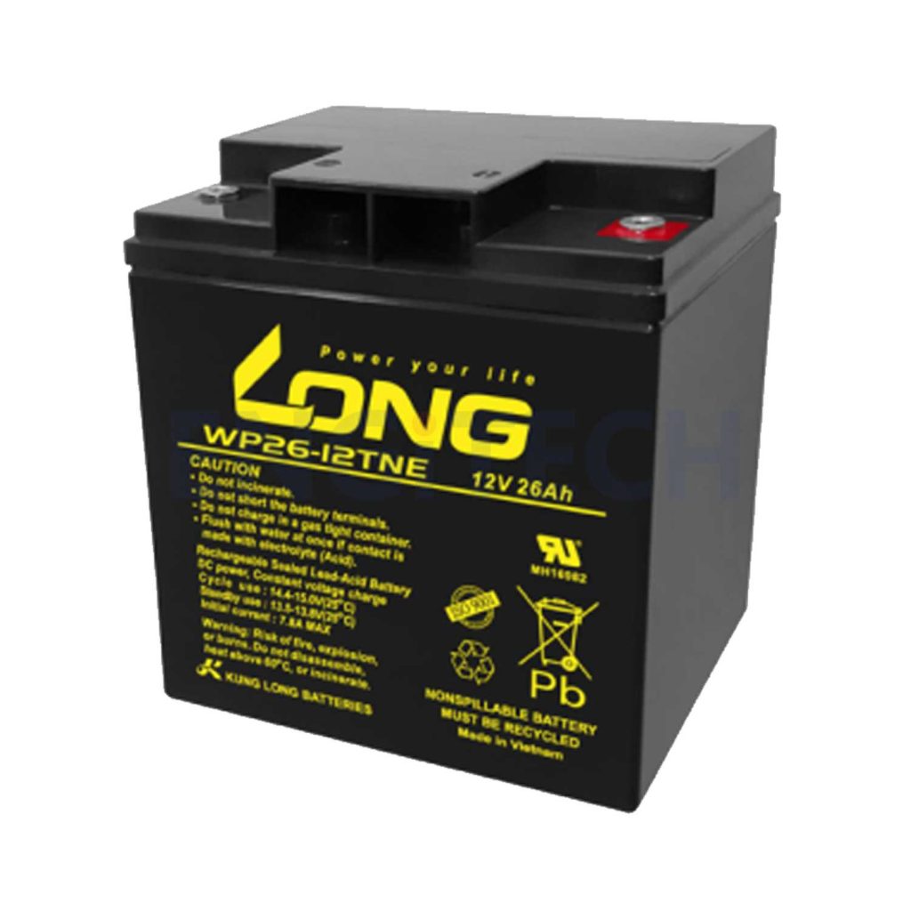 WP26-12TNE แบตเตอรี่ แบตเตอรี่12V Engitech Power Protection