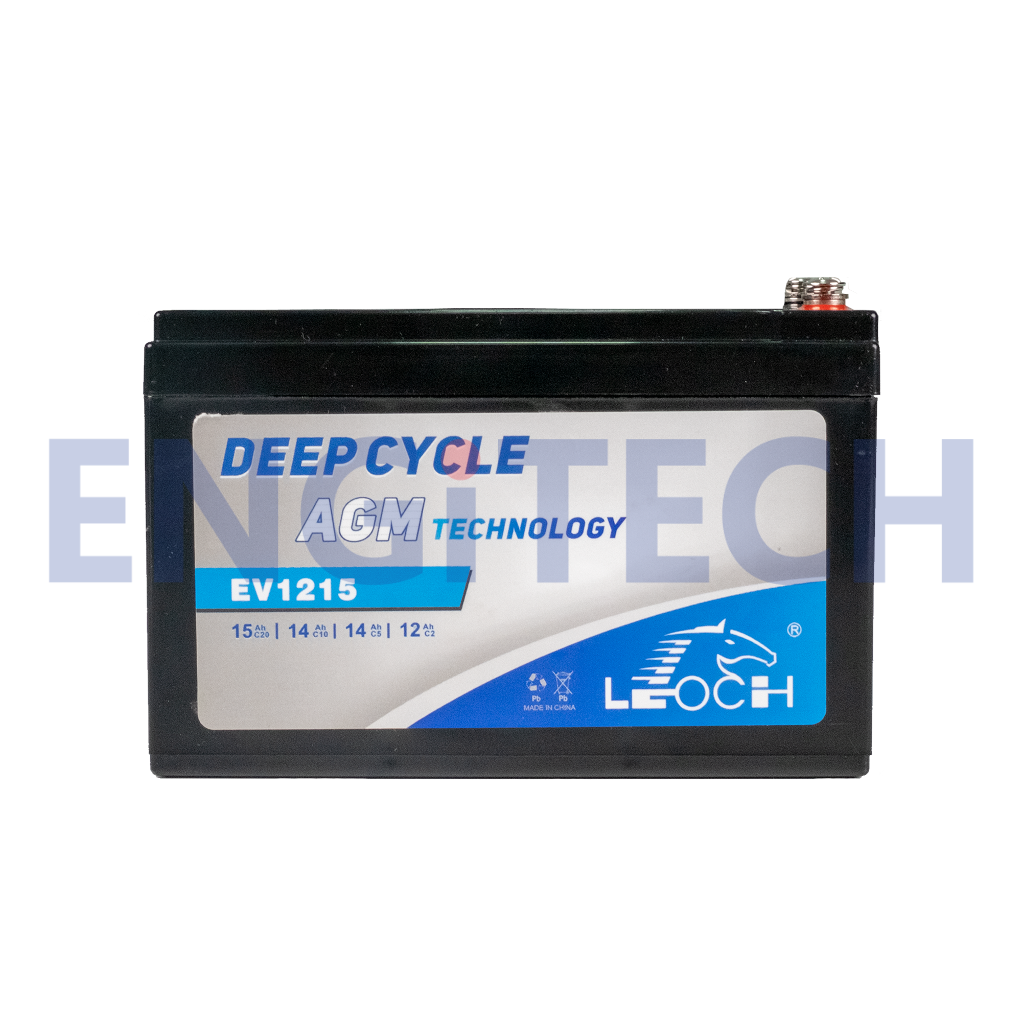 Leoch VRLA Battery ลีออช แบตเตอรี่ แบตแห้ง Deep Cycle EV1215