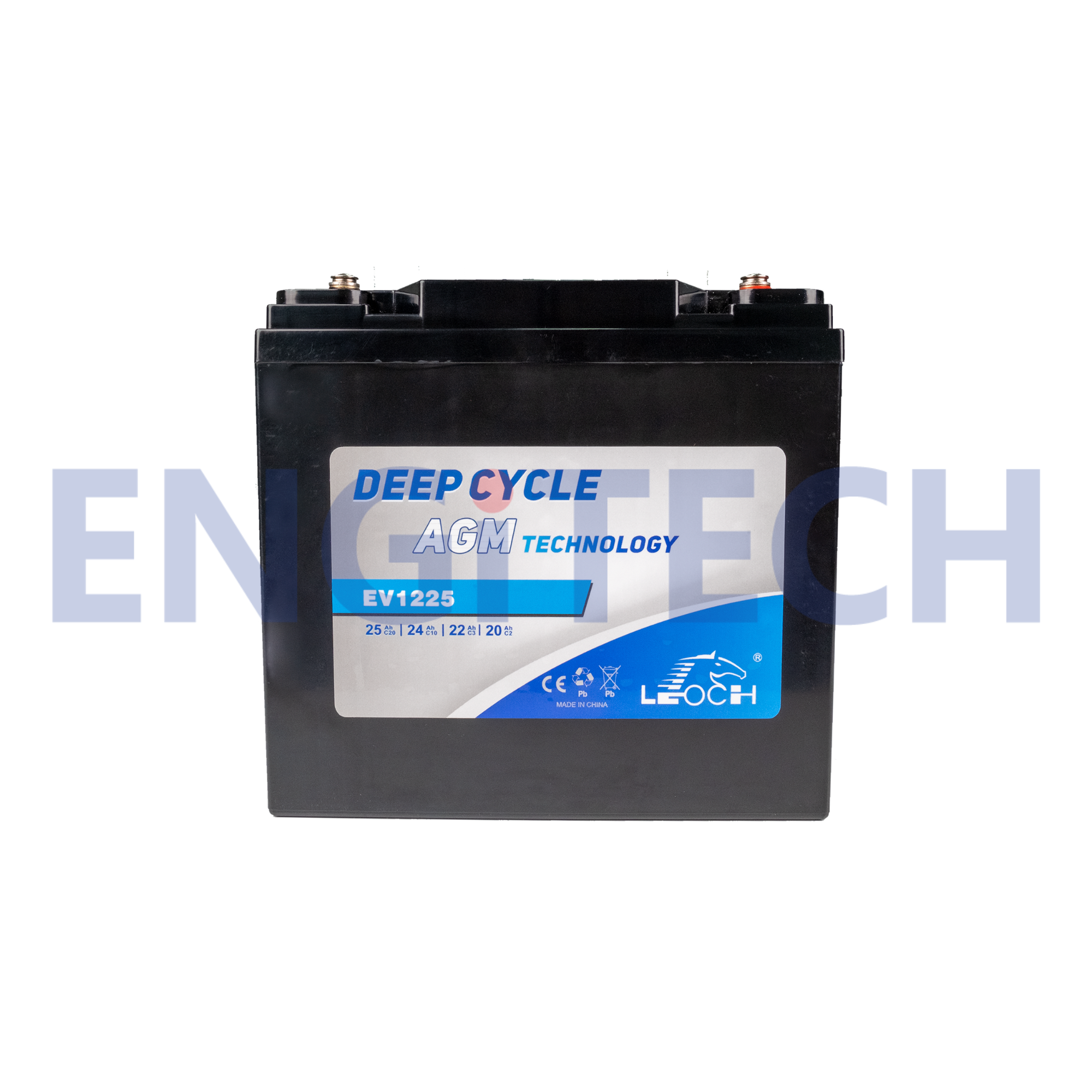 Leoch VRLA Battery ลีออช แบตเตอรี่ แบตแห้ง Deep Cycle EV1225