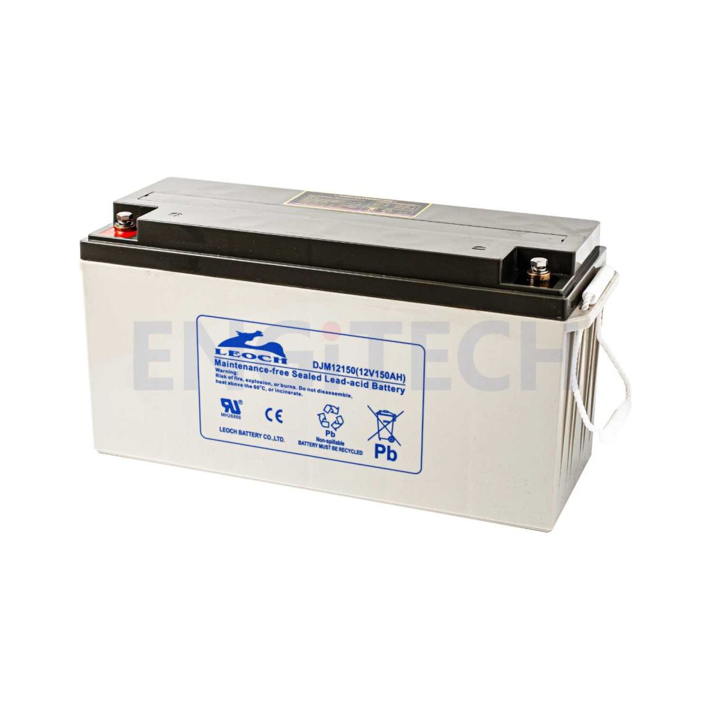 DJM12150 แบตเตอรี่ แบตเตอรี่12V Engitech Power Protection High Capacity