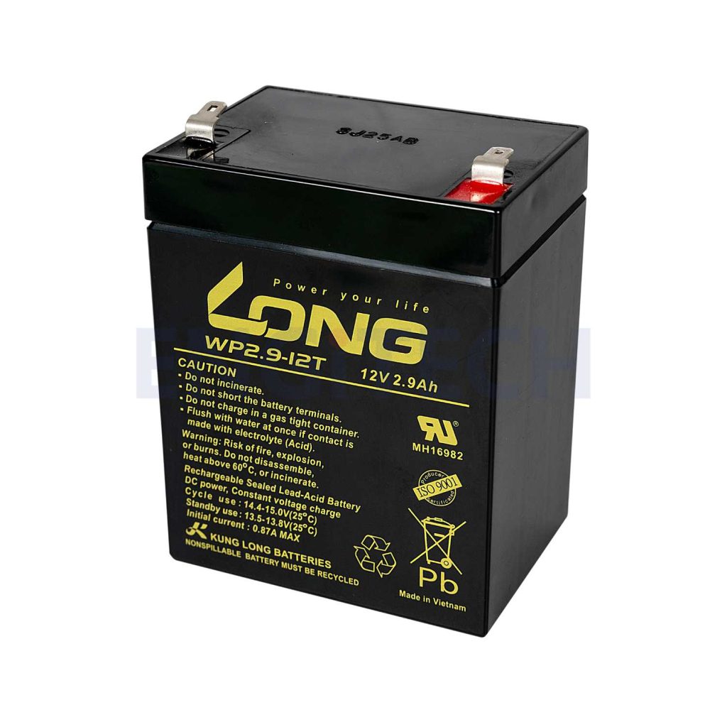 WP2.9-12T แบตเตอรี่ แบตเตอรี่12V Engitech Power Protection