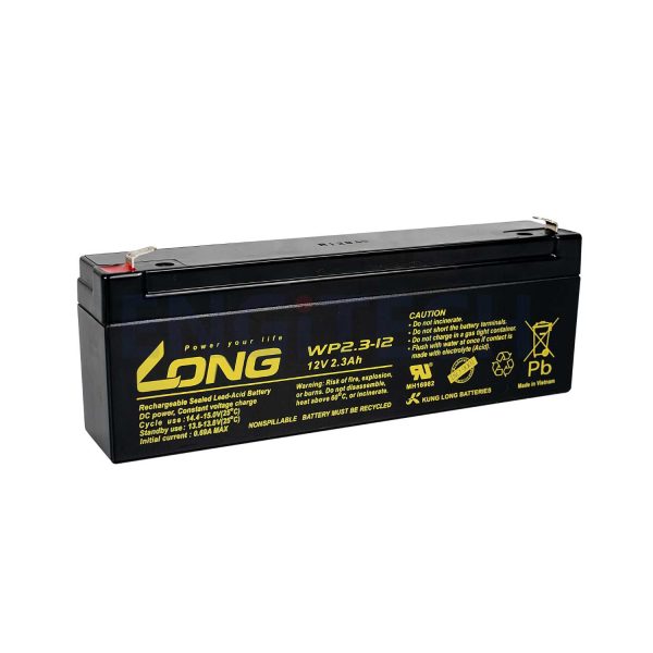 WP2.3-12 แบตเตอรี่ แบตเตอรี่12V Engitech Power Protection