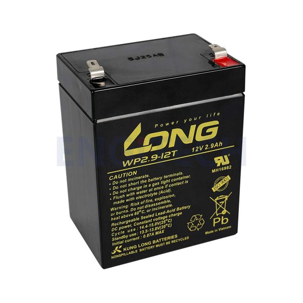 WP2.9-12T แบตเตอรี่ แบตเตอรี่12V Engitech Power Protection
