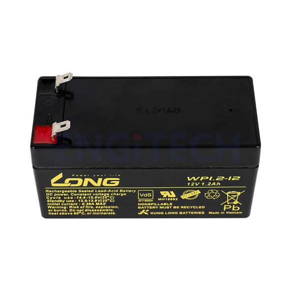 WP1.2-12 แบตเตอรี่ แบตเตอรี่12V Engitech Power Protection