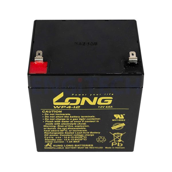 WP4-12 แบตเตอรี่ แบตเตอรี่12V Engitech Power Protection