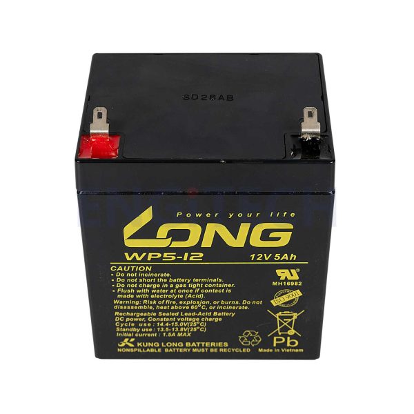 WP5-12 แบตเตอรี่ แบตเตอรี่12V Engitech Power Protection