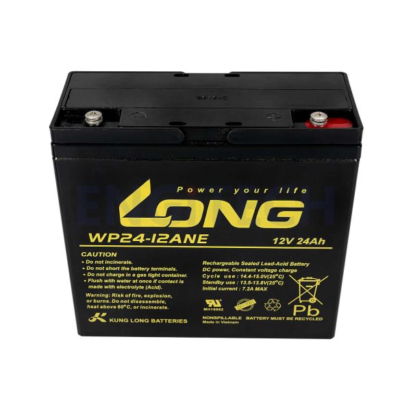 WP24-12ANE แบตเตอรี่ แบตเตอรี่12V Engitech Power Protection