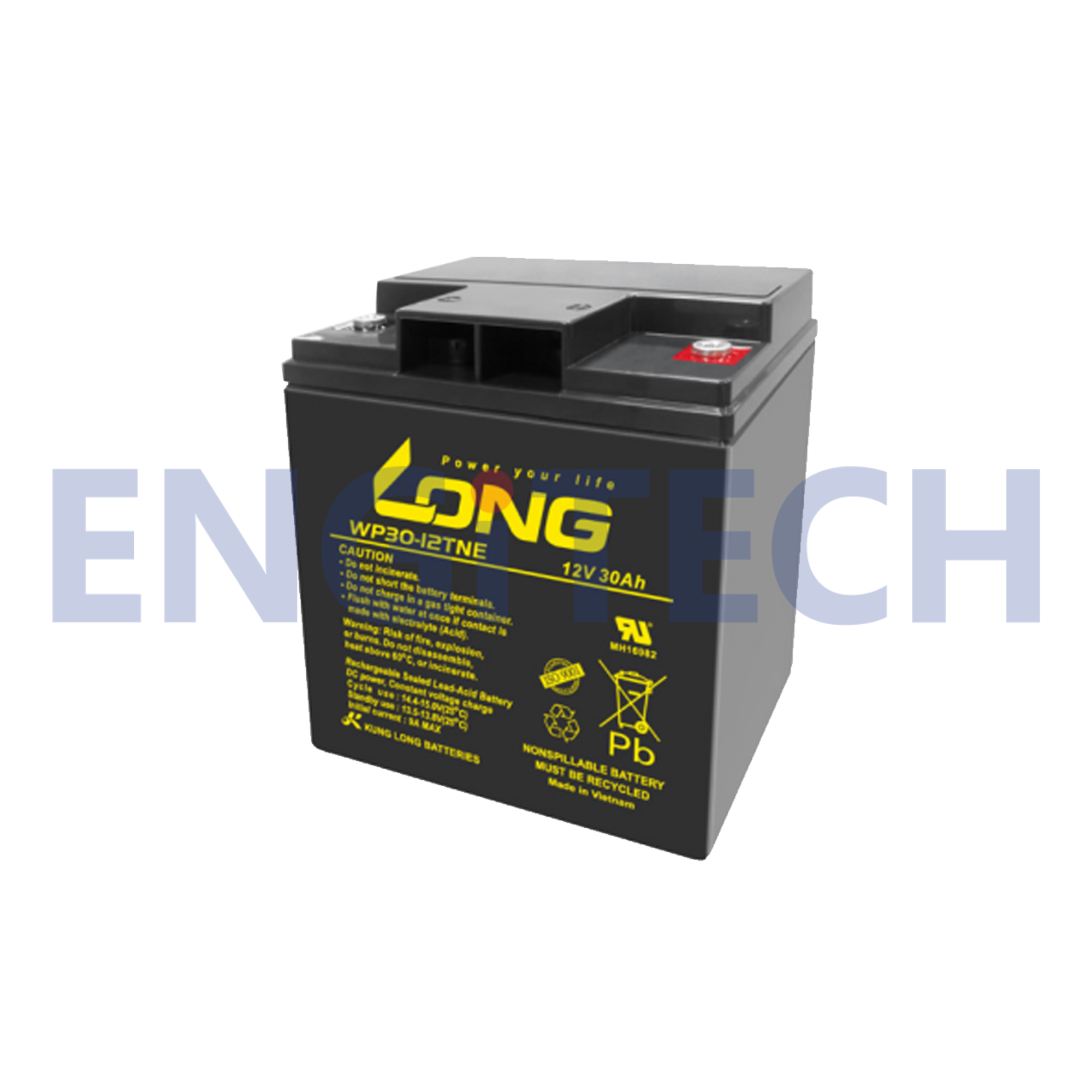 Long VRLA Battery ลอง แบตเตอรี่ แบตแห้ง WP30-12TNE
