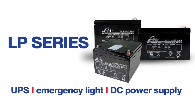 Leoch LP Series Battery UPS Emergency light DC Power Supply