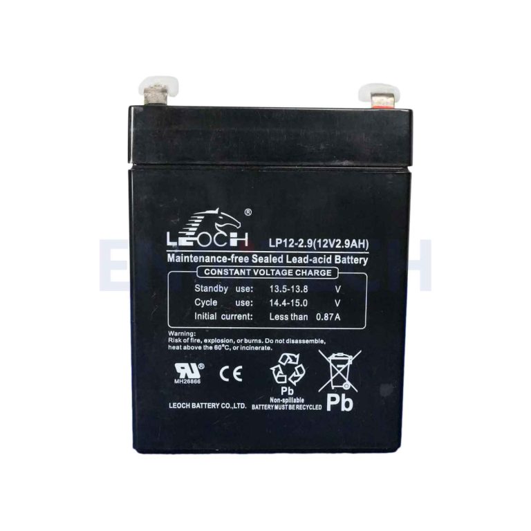 LP12-2.9 แบตเตอรี่ แบตเตอรี่12V Engitech Power Protection