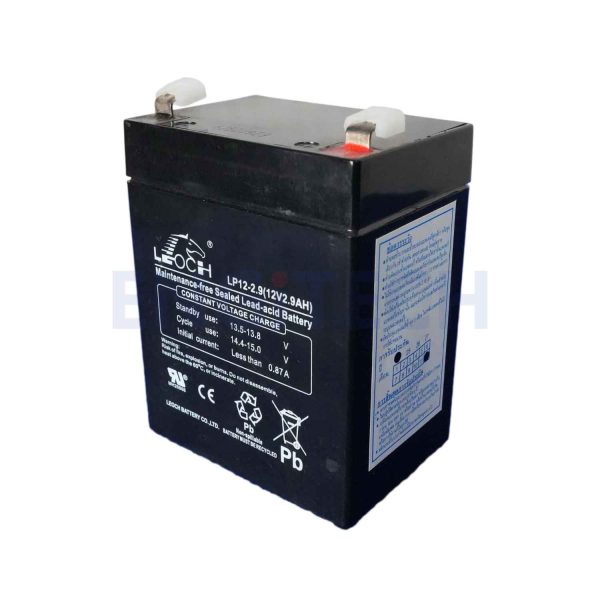LP12-2.9 แบตเตอรี่ แบตเตอรี่12V Engitech Power Protection