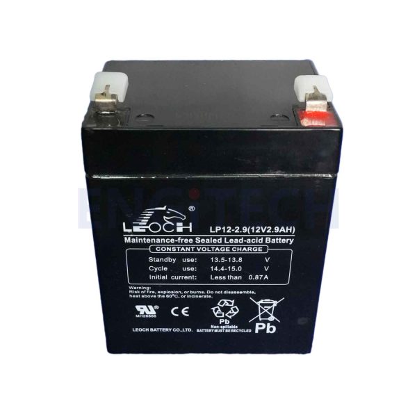 LP12-2.9 แบตเตอรี่ แบตเตอรี่12V Engitech Power Protection