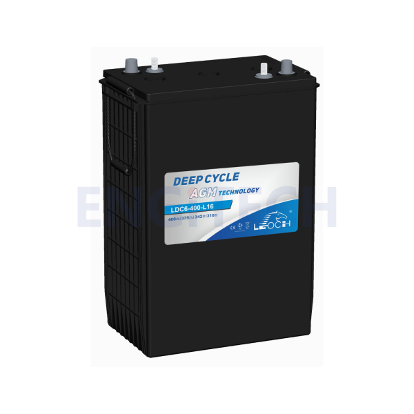 Leoch LDC6-400-L16 Deep cycle Battery