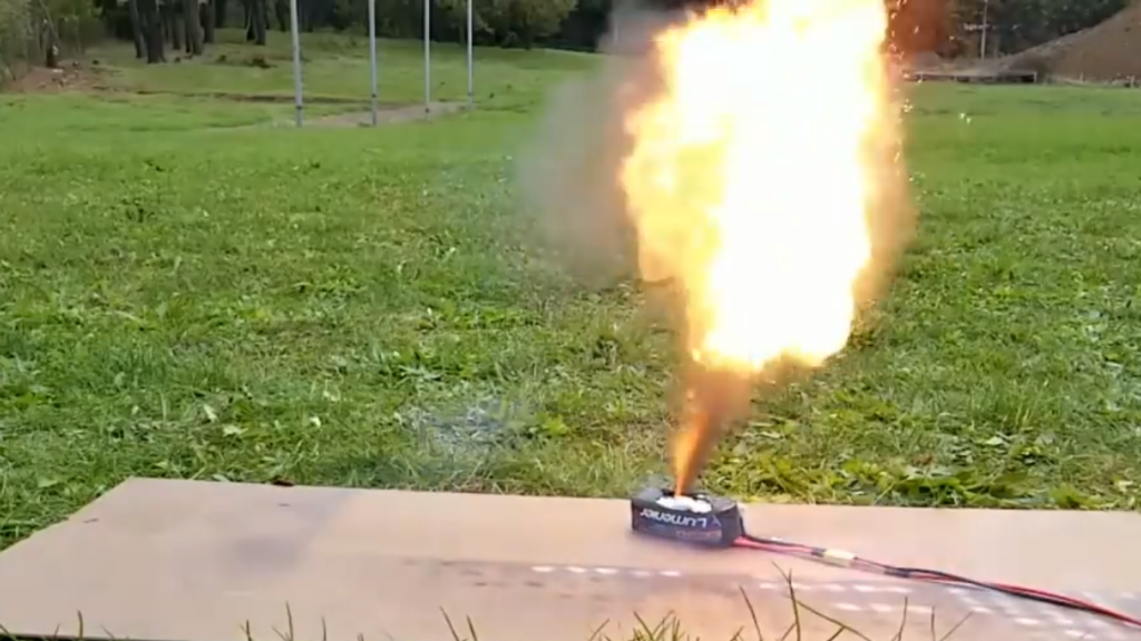 แบตเตอรี่ที่เกิดการ Thermal runaway